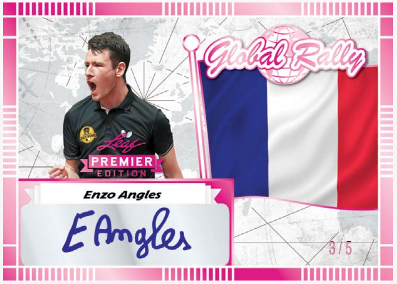 Major League Table Tennis Premier Edition Trading Cards