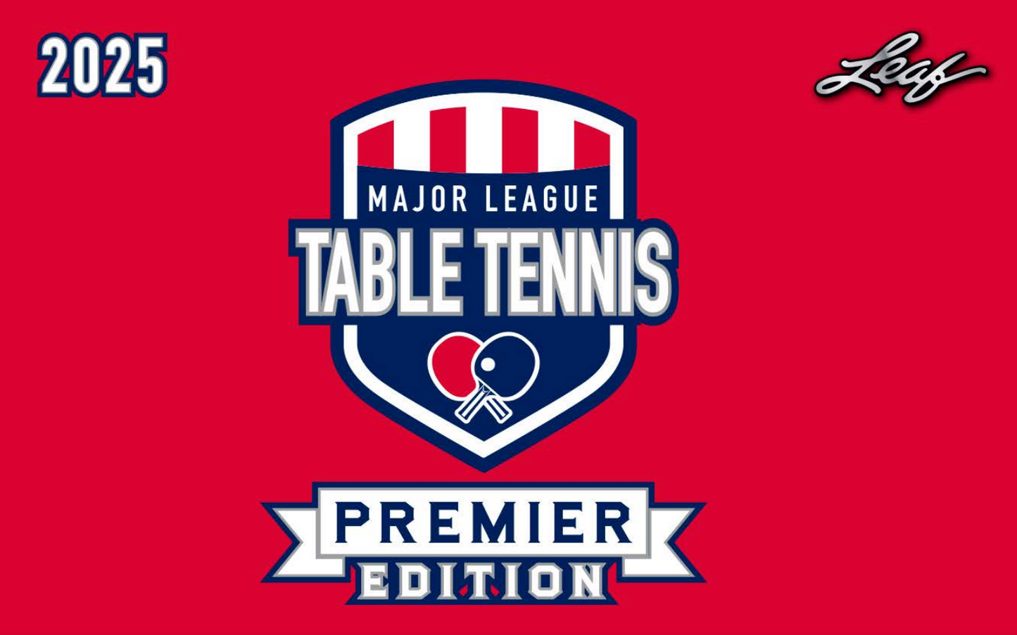 Major League Table Tennis Premier Edition Trading Cards