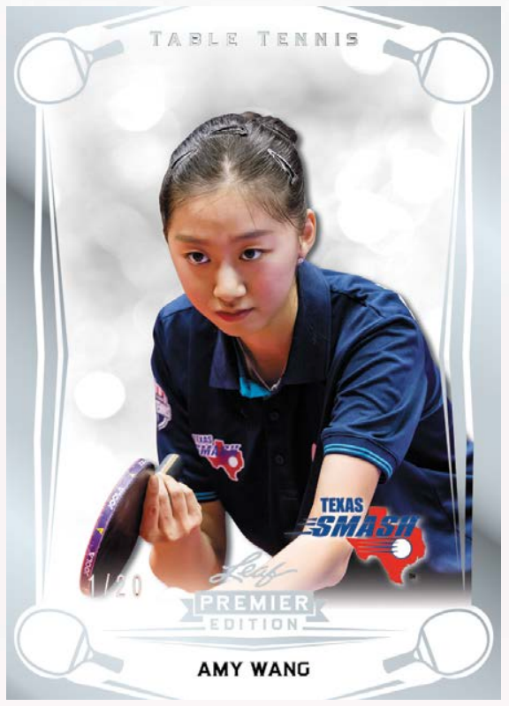 Major League Table Tennis Premier Edition Trading Cards